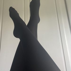 Black Sheen Tights - 14 hours of busy wear just for you ❤️